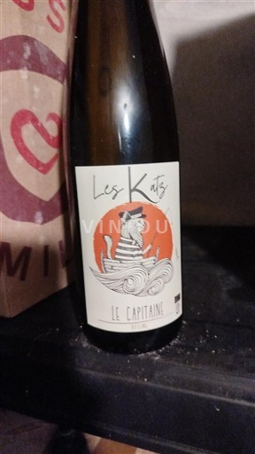Víno Blanc sec Le Capitaine Les Katz 2022 Francie Alsasko Vin de France
