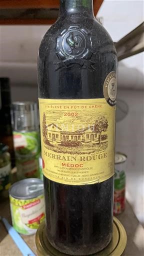 Bordeaux Médoc Merrain Rouge 2002