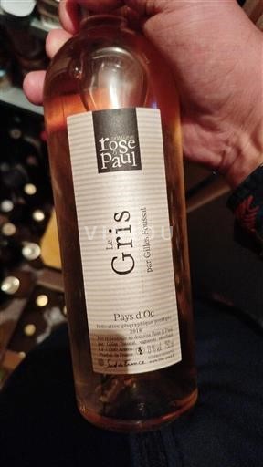 Linguadoca e Rossiglione Paese d'Oc Domaine Rose Paul Le Gris 2018