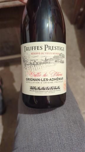 Thung lũng Rhône Grignan-les-adhémar Truffes Prestige Réserve du Vieux Murier Không niên vụ