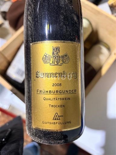 Аар Ahr Sonnenberg Frühburgunder 2008