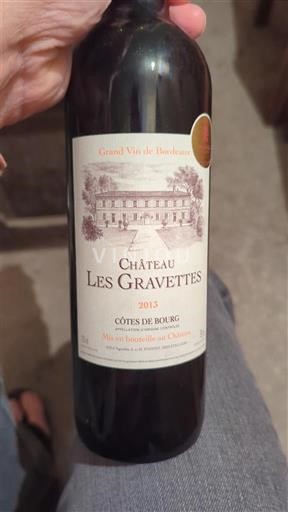 Бордо Кот-де-Бур. Château Les Gravettes 2015