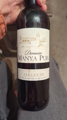 Roussillon Collioure Domaine Manya Puig Senza annata