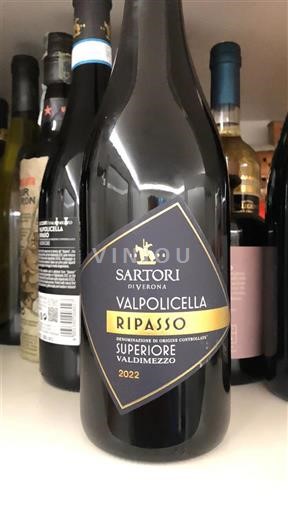 Wines Rouge sec Ripasso Superiore Valdimezzo Sartori di Verona 2022 Italy Wines of Veneto Unspecified DOC
