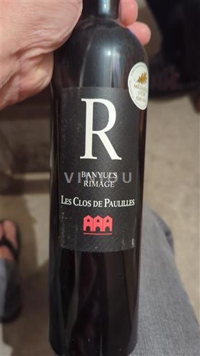 Руссільон Баньюльс Les Clos de Paulilles R Banyuls Rimage 2018