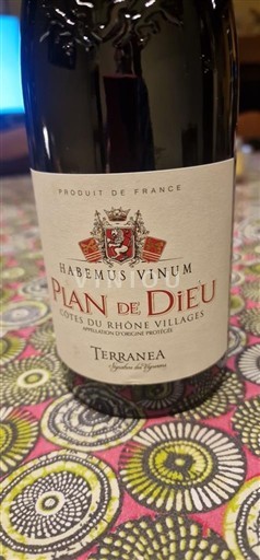 Thung lũng Rhône Không được chỉ định Terranea Habemus Vinum 2024