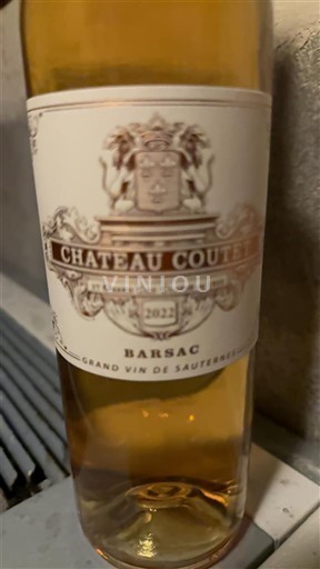 Bordeaux Barsac Premier Cru Château Coutet 2022