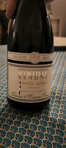 Burgund Beaune Domaine Mouselin-Rougeot Montée Rouge 2020