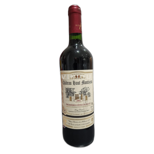 Bordeaux Ospecificerad Château Haut Monizeau 2002