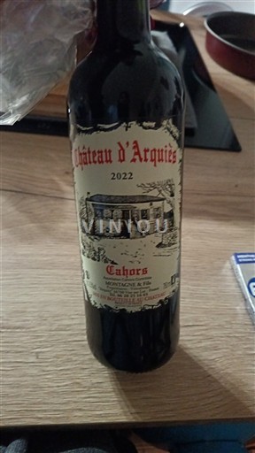 Sudoeste Cahors Château Arquiès 2022