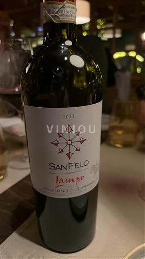 Weine Rouge sec Lampo San Felo 2021 Italien Toskana Morellino di Scansano DOC