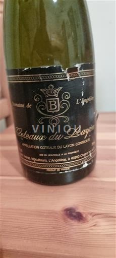 Dolina Loare Coteaux-du-Layon Domaine L'Angelière Neleten.