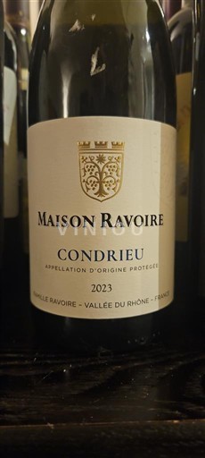 Rhône Valley Condrieu Maison Ravoire 2023