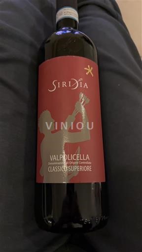 Wines Rouge sec Siridia 2020 Italy Wines of Veneto Unspecified DOC