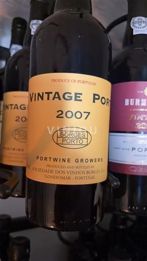 Bồ Đào Nha Porto Borges Porto Vintage Port 2007