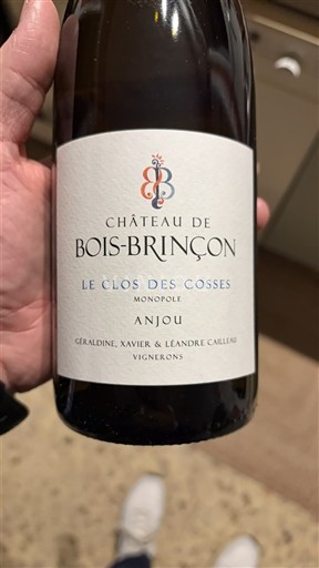 Луарська долина Анжу Château Bois-Brinc¸on Le Clos des Cosse 2023