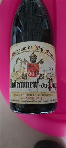 Thung lũng Rhône Châteauneuf-du-pape Domaine Val Frays 2014