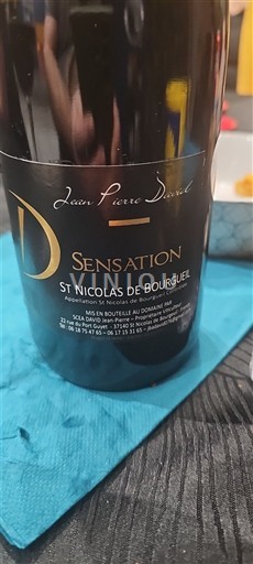 Loire Valley Saint-Nicolas-De-Bourgueil Jean Pierre David Sensation 2022