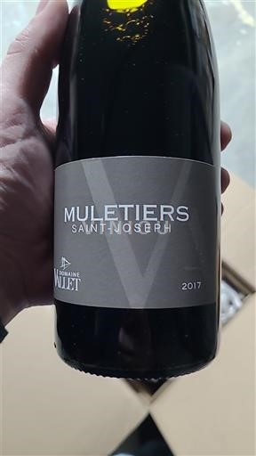 Vallée du Rhône Saint-Joseph Domaine Vallet Muletiers 2017