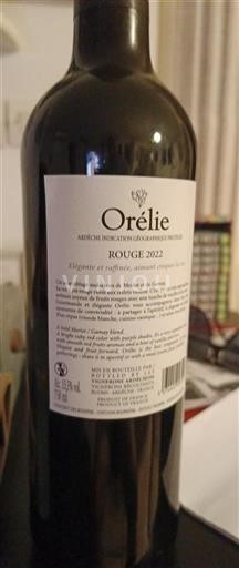 Thung lũng Rhône Không được chỉ định Orélie 2022