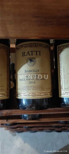П'ємонт Бароло Ratti Rocche dell'Annunziata 2016