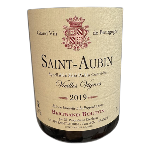 Burgundy Saint-Aubin Domaine Bertrand Bouton Vielles vignes 2019