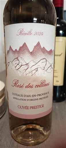 Provence Dealurile Aix-en-Provence Rosé des collines Prestige 2024