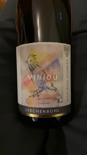 Víno Blanc sec Lerchenbühl Jean-Paul Schmitt 2018 Francie Alsasko Vin de France