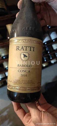 П'ємонт Бароло Ratti Conca 2016