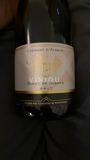 Alsace Crémant d'Alsace La Cave des Vignerons de Pfaffenheim Blanc de Blancs Icke årgångsbetecknad