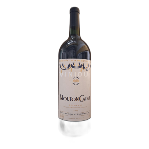 Bordeaux Baron Philippe de Rothschild Mouton Cadet 1999