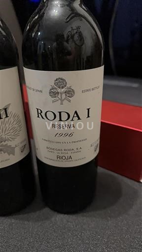 La Rioja Rioja Bodegas Roda Roda I Reserva 1996