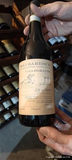 Piemonte Barbaresco Ca' del Baio Vallegrande 2020