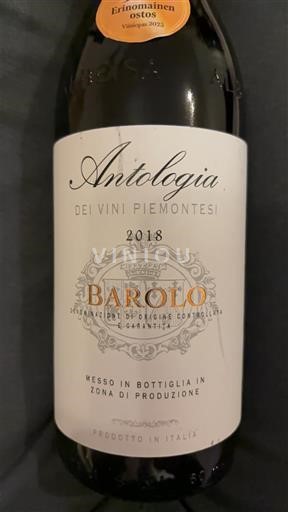 Piedmont Wines Barolo Antologia dei Vini Piemontesi 2018