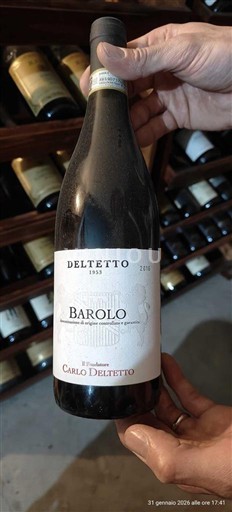 Piedmont Wines Barolo Deltetto Il Fondatore 2016