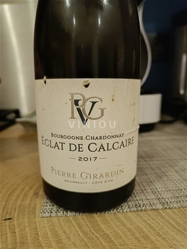 Bourgogne Bourgogne Chardonnay Pierre Girardin Éclat de Calcaire 2017