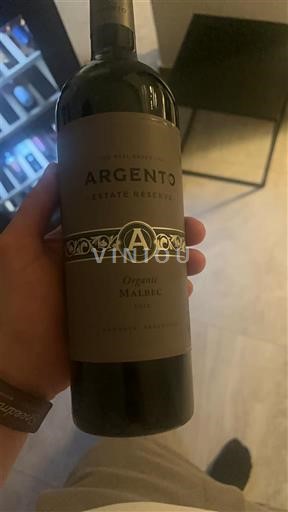 Мендоса Argento Estate Reserve Organic Malbec Без вінтажу