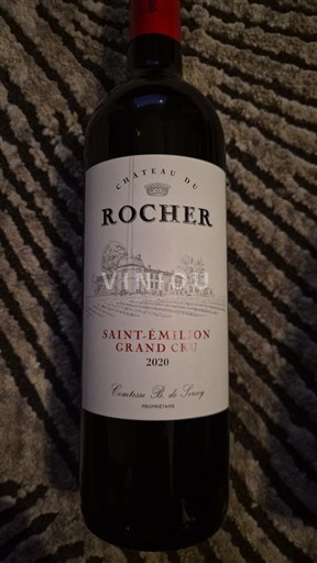 Bordeaux Saint-Émilion Grand Cru Grand Cru Château Rocher 2020