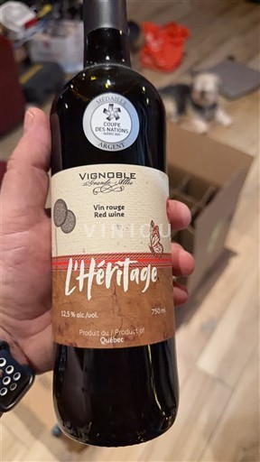 Квебек Не вказано Vignoble Rivière du Chêne L'Héritage Без вінтажу