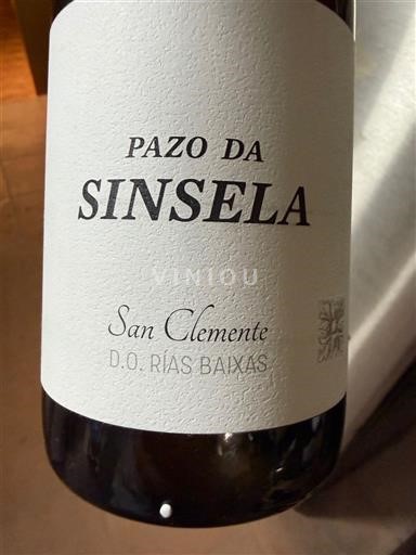 Galicien Rías Baixas Pazo da Sinsela San Clemente 2021