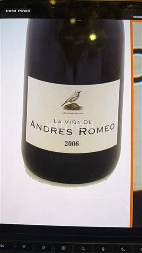 Rioja La Viña de Andres Romeo 2006