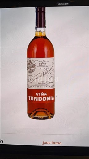 Rioja Viña Tondonia 2010