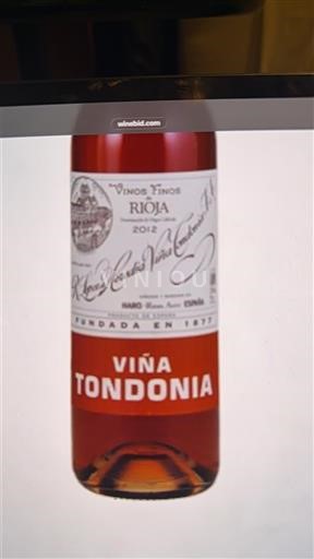 Rioja R. López de Heredia Viña Tondonia 2012