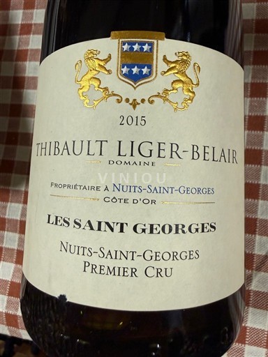 Бургундія Нюї-Сен-Жорж Premier Cru Thibault Liger-Belair Les Saint Georges 2015