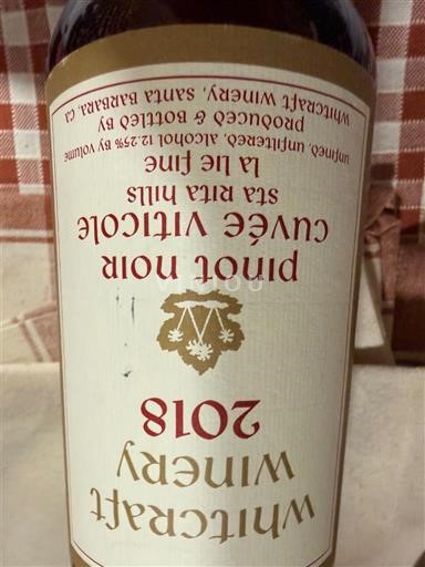 AVA de la Costa Este No especificado Wintercraft Winery Viticole 2018