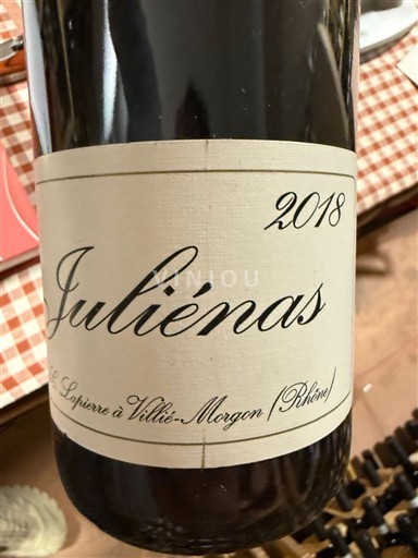 Beaujolais Juliénas Lapierre 2018