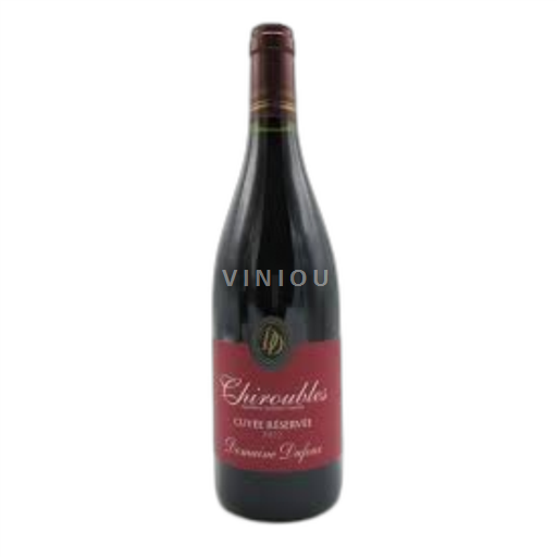 Beaujolais Chiroubles Domaine Dufoux Réservée 2018