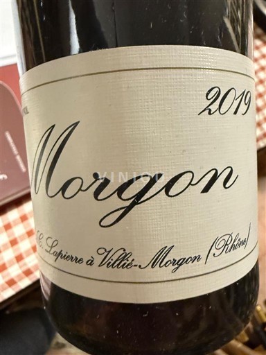 Beaujolais Morgon Lapierre 2018