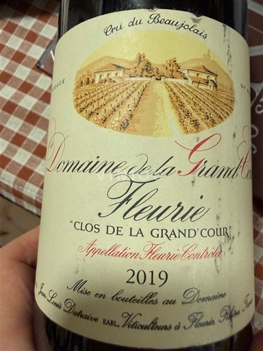 Божоле Фльорі Domaine La Grand'Cour Clos de la Grand'Cour 2019