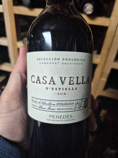 Каталонія Пенедес Casa Vella d’Espiells Selección Enológica Cabernet Sauvignon 2018